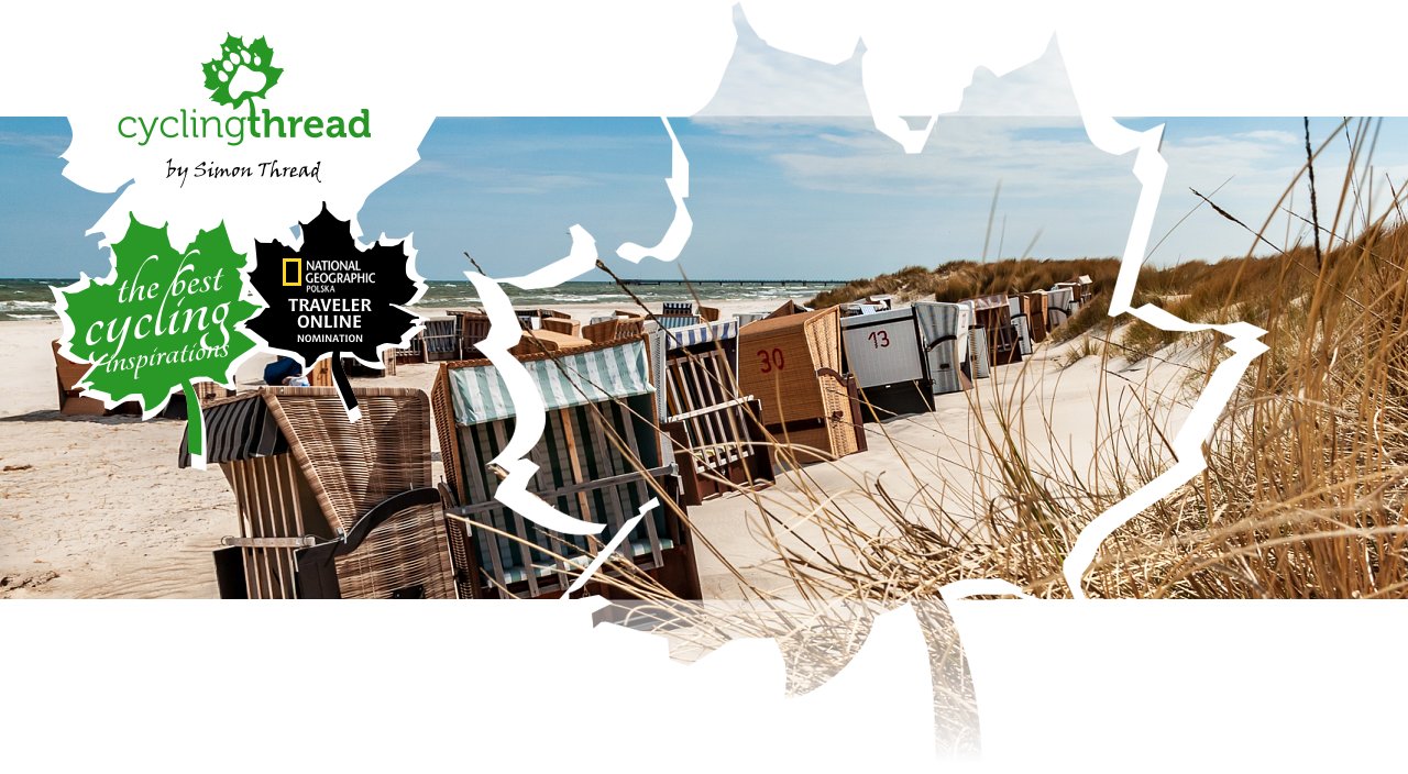 Beach baskets on the Baltic shore of the Darss Peninsula