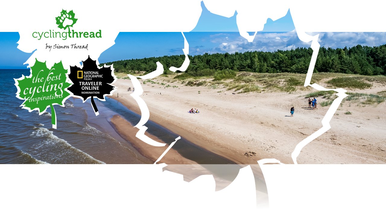 Beach in Mazirbe on the Baltic Sea