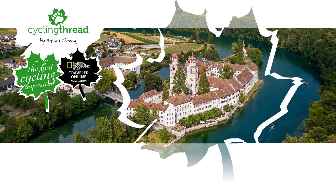 Benedictine Abbey on an island on the Rhine