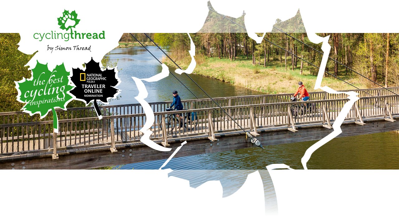 Cycling bridge on the Oder-Spree canal