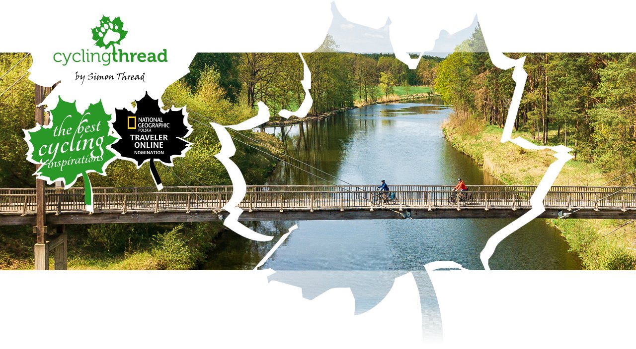 A cycling bridge over the Oder-Spree Canal