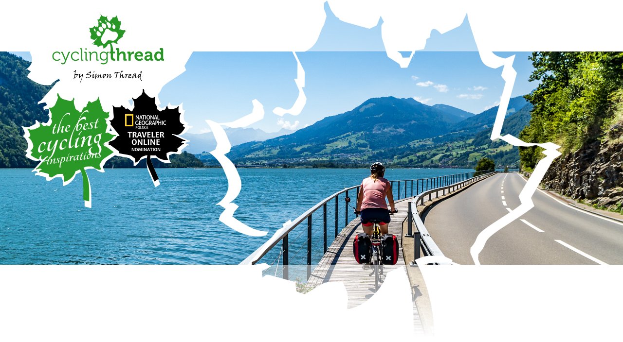The cycling path by Lake Lucerne