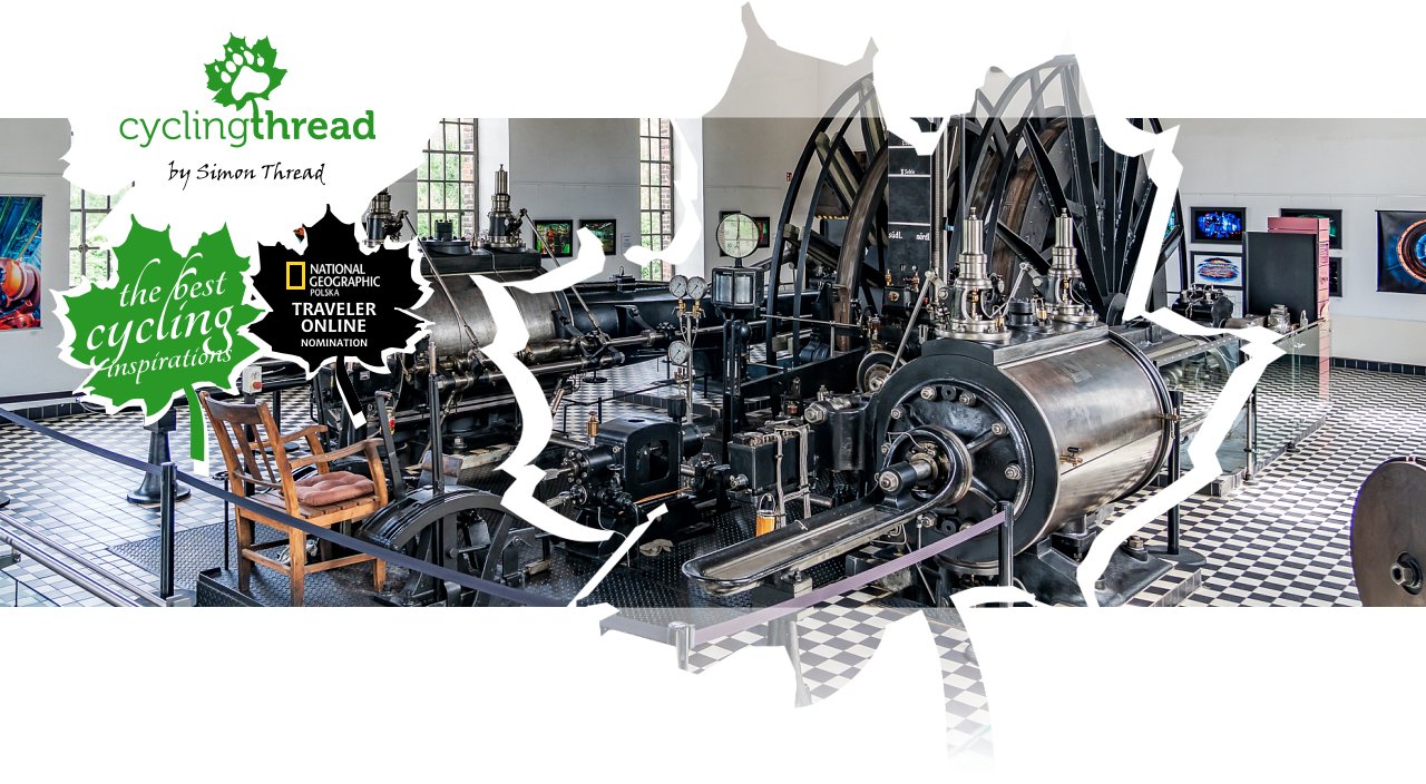 A historic steam engine at Zeche Nachtigall