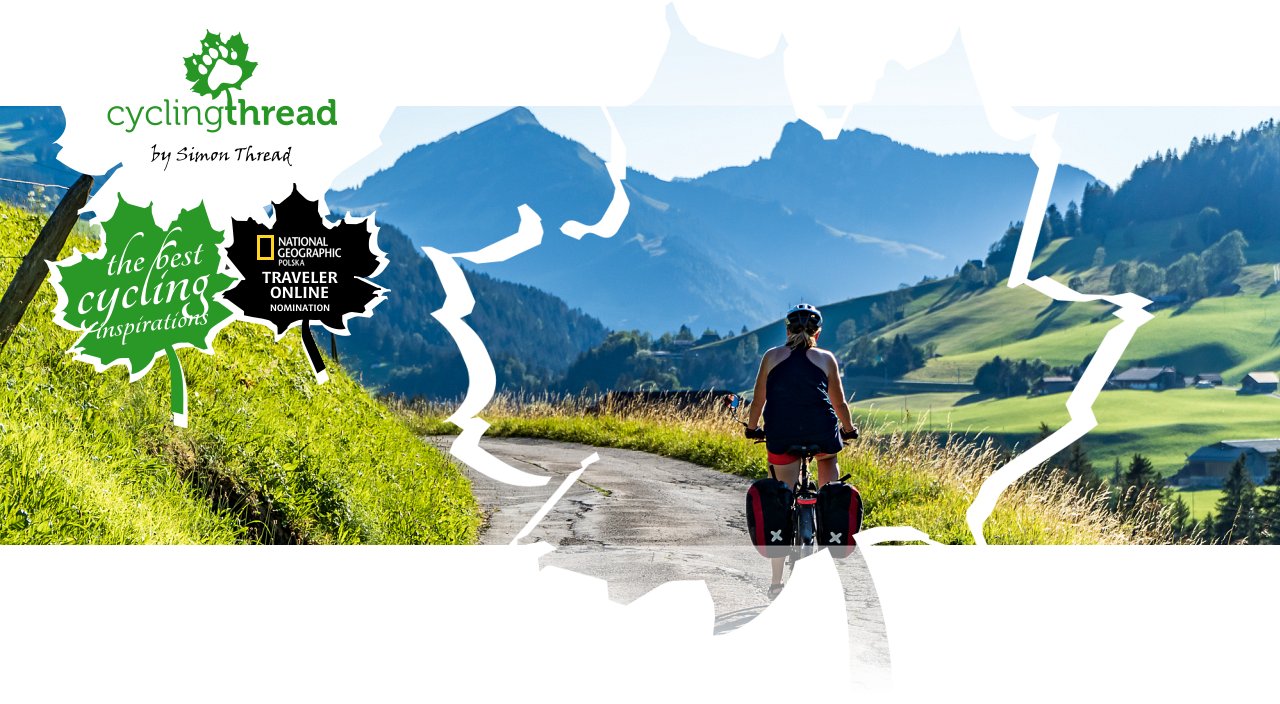 The national cycling Lakes Route in Switzerland
