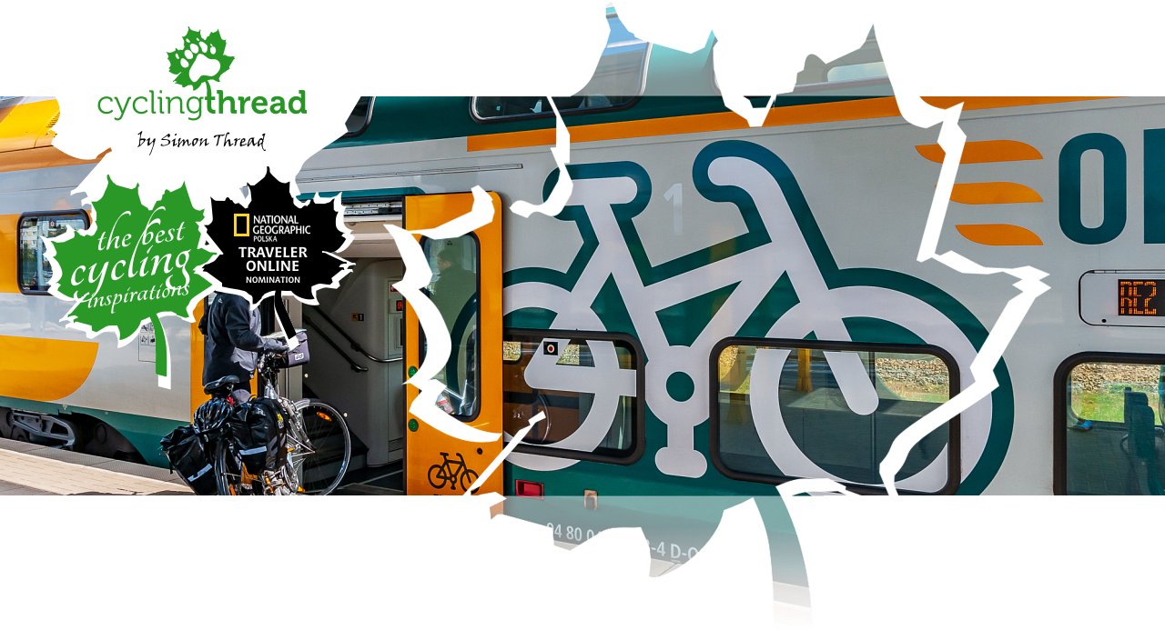 Pictogram of a bicycle compartment on an ODEG train