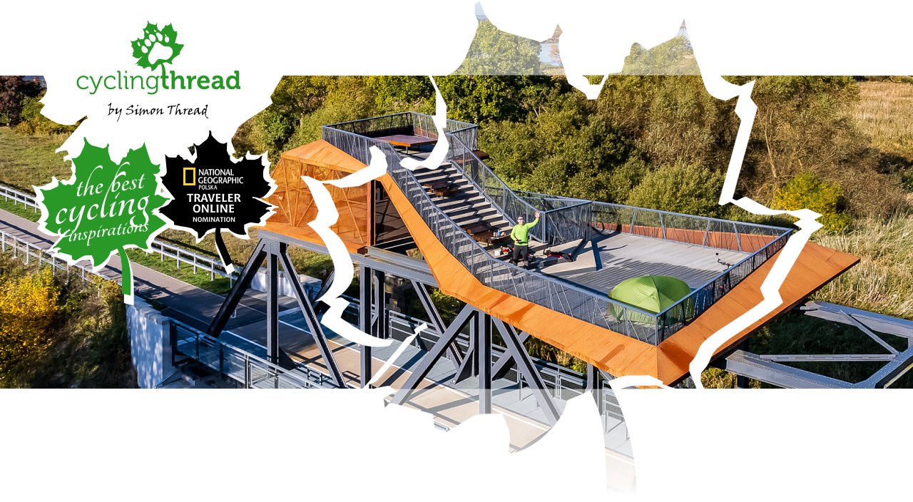 Siekierki bridge viewing platform