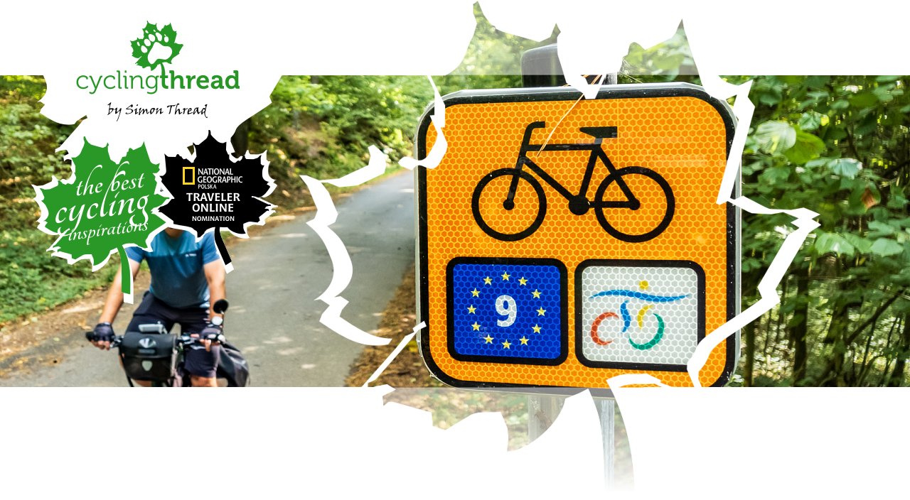Vistula Cycling Route sign in Pomorskie