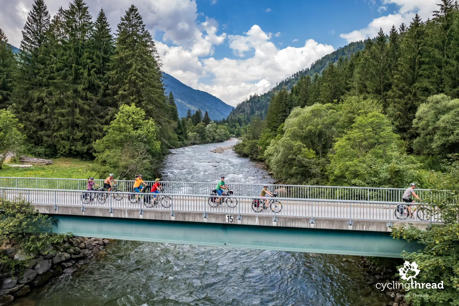 The Alpe-Adria Bicycle Route in Carinthia