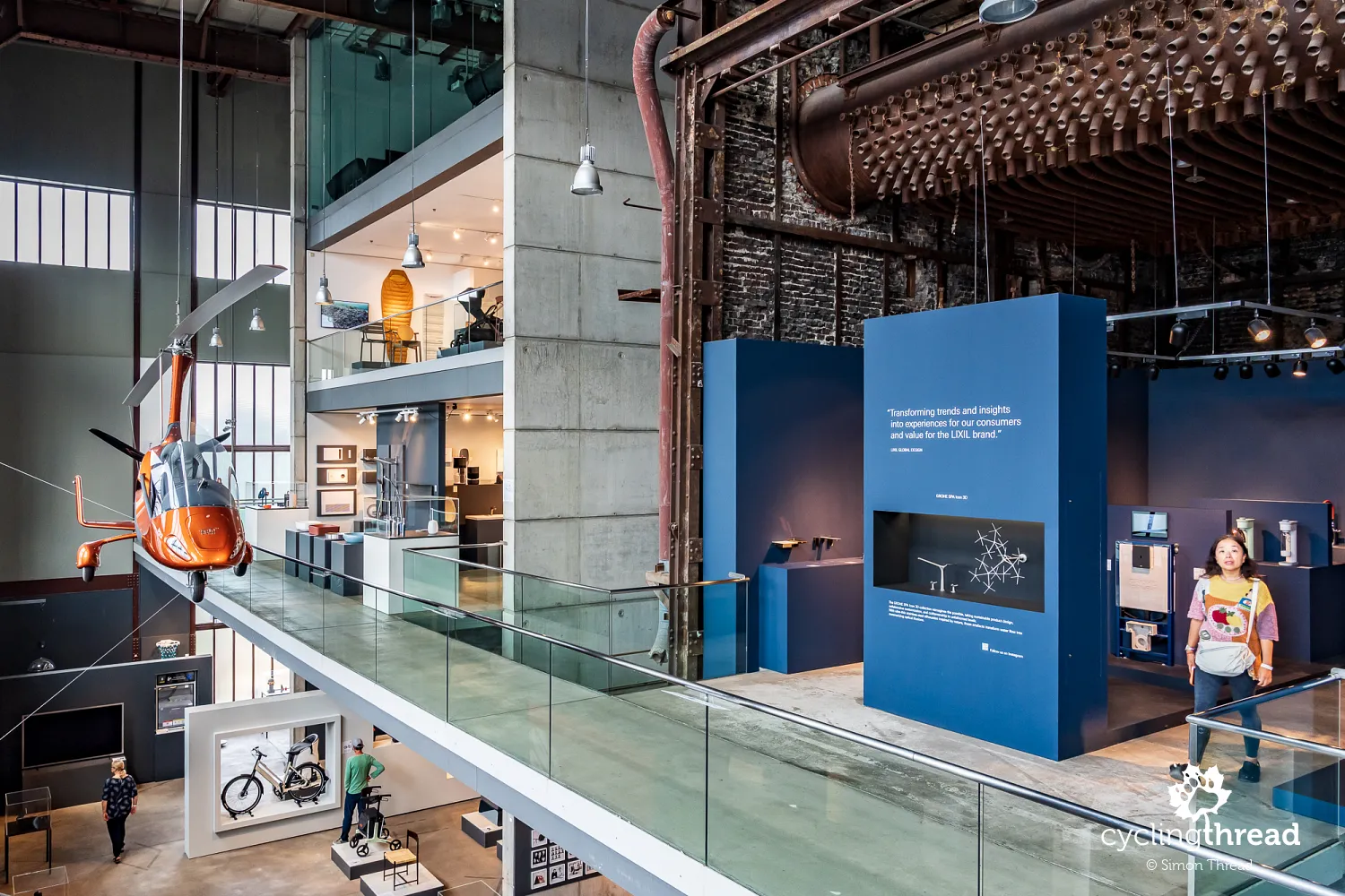 An exhibition of the Red Dot Design Museum