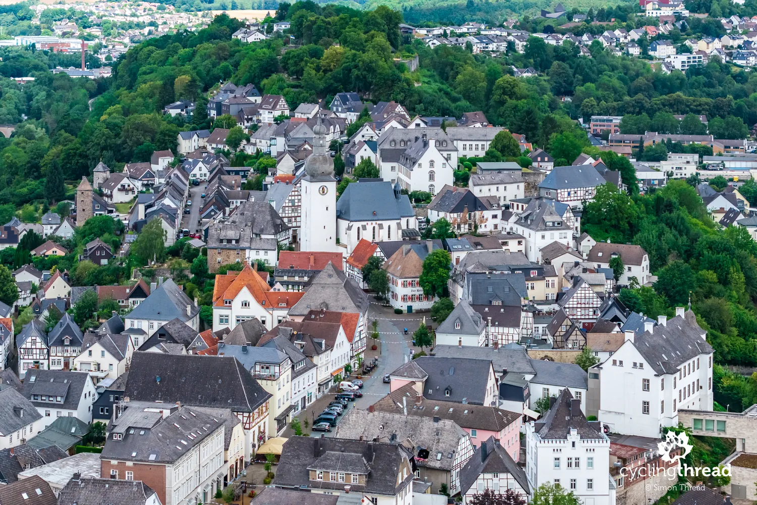 Arnsberg from the air