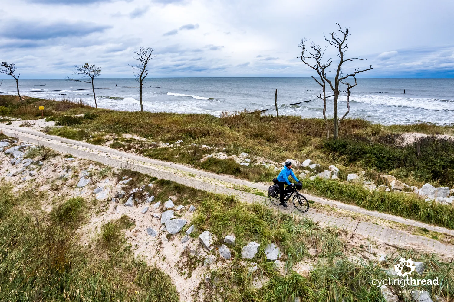 The Baltic Sea route near Lake Kopań