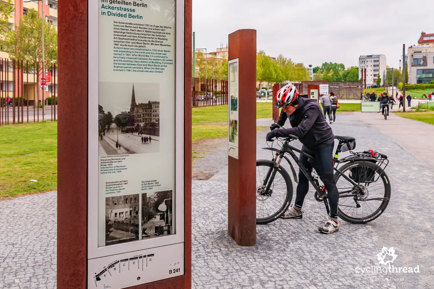 The Berlin Wall Memorial at Bernauer Strasse