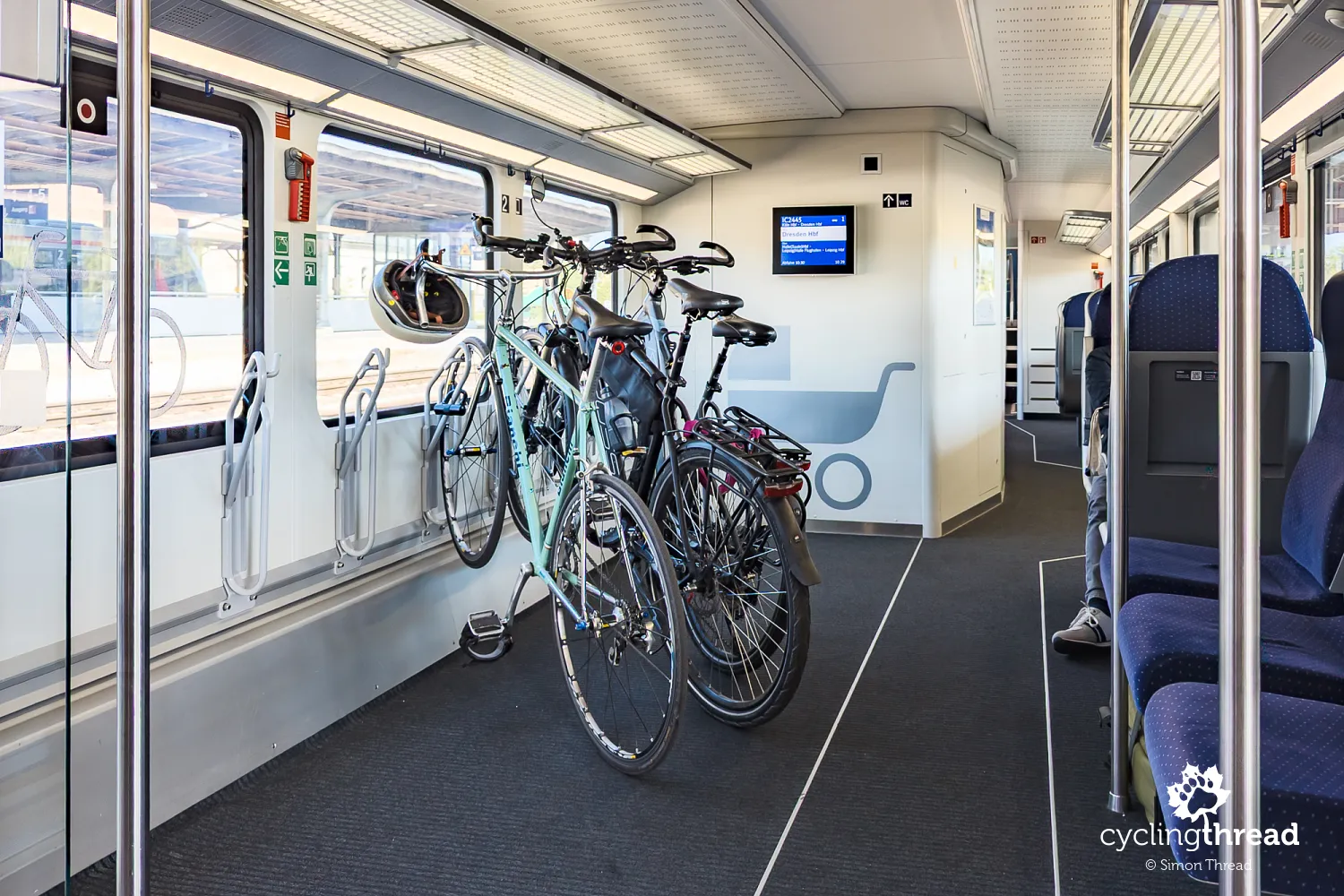 Bicycles on Deutsche Bahn Intercity trains