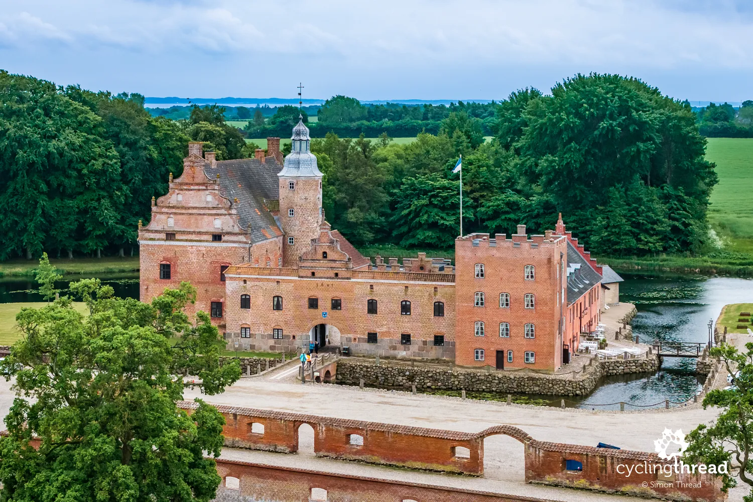 The Broholm Castle on Funen