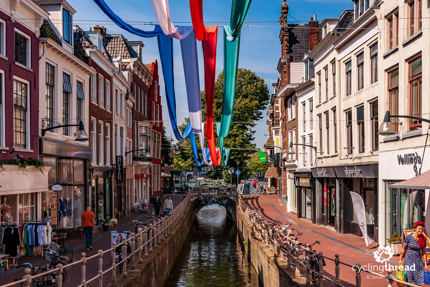 Canals in the capital of Friesland - Leeuwarden