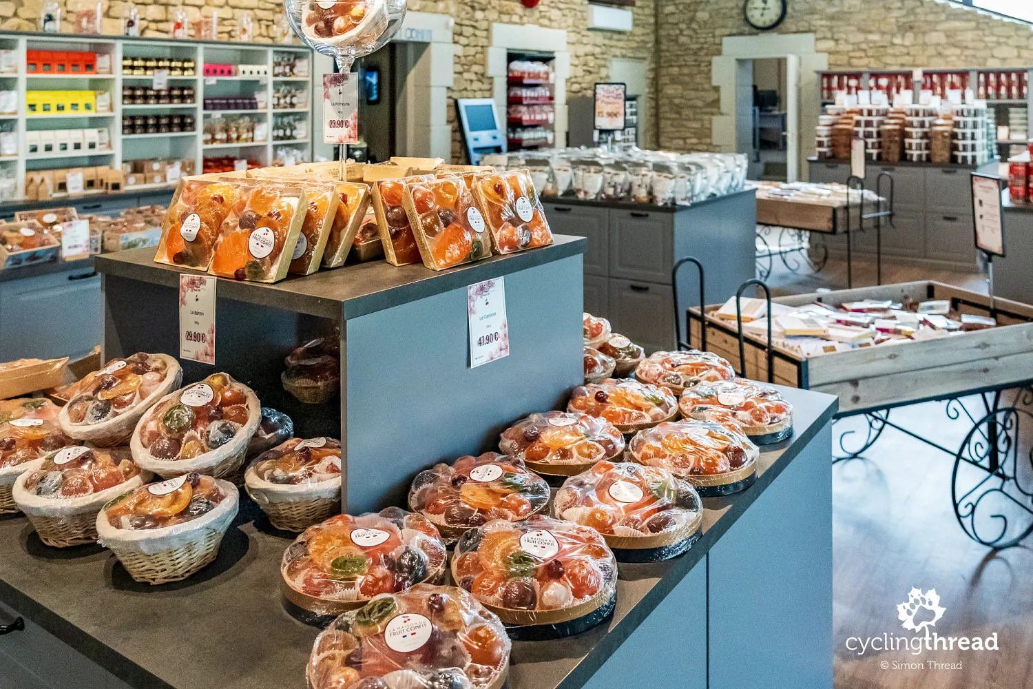 The candied fruit factory in Apt