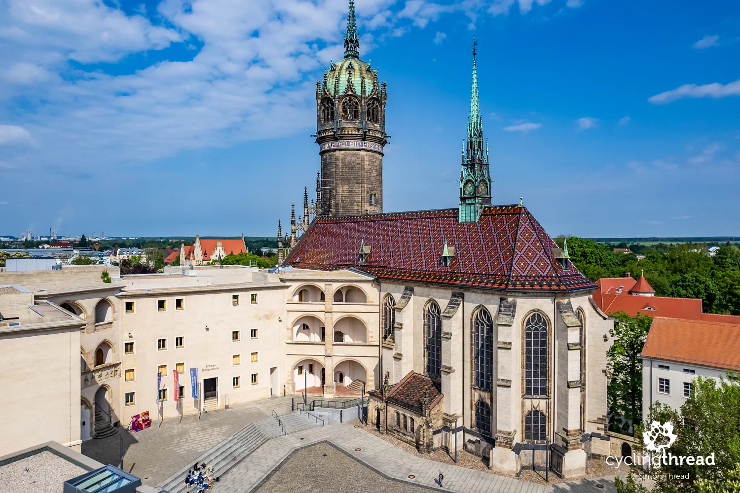 The Castle Church in Lutherstadt Wittenberg