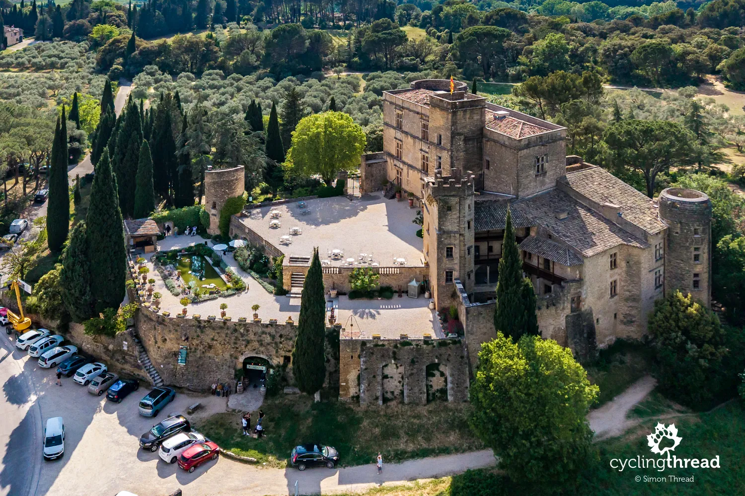 The château in Lourmarin