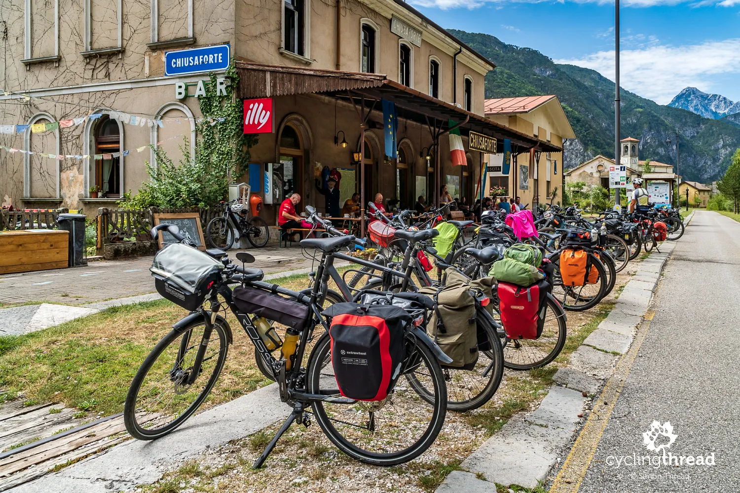 Chiusaforte - the old railway station