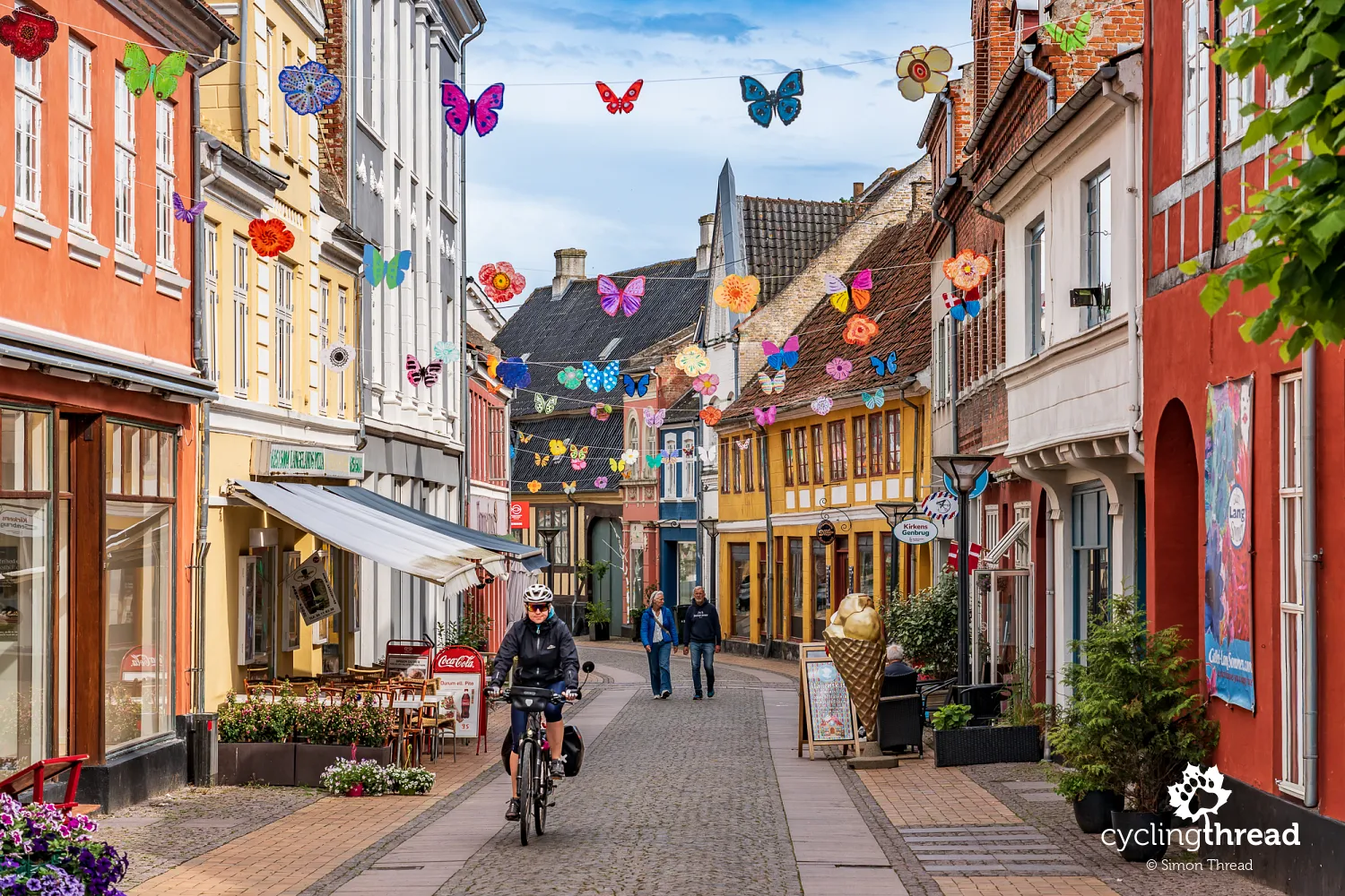 Colourful Rudkøbing on Langeland