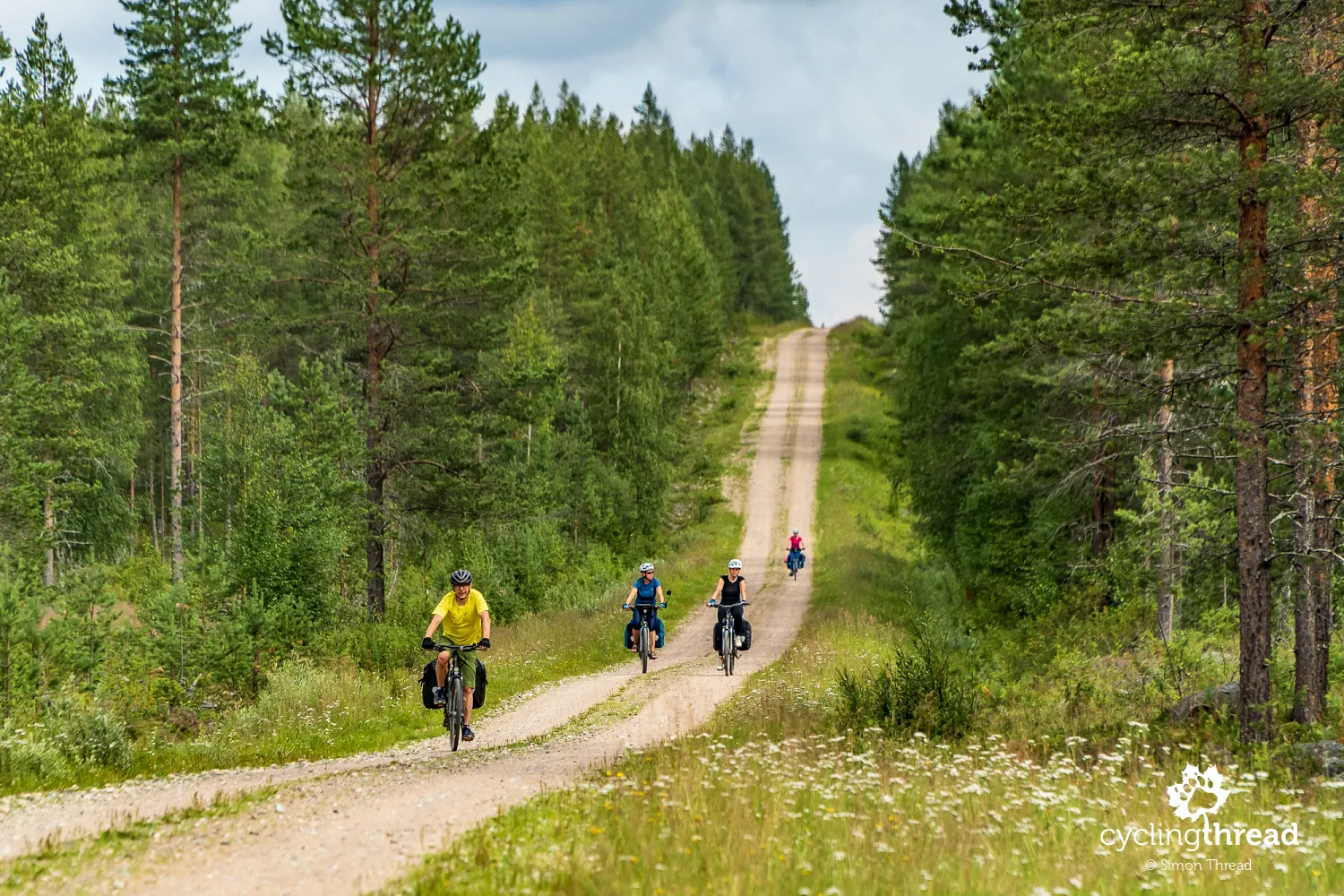Cycling Central Lapland Gravel Loop in Finland