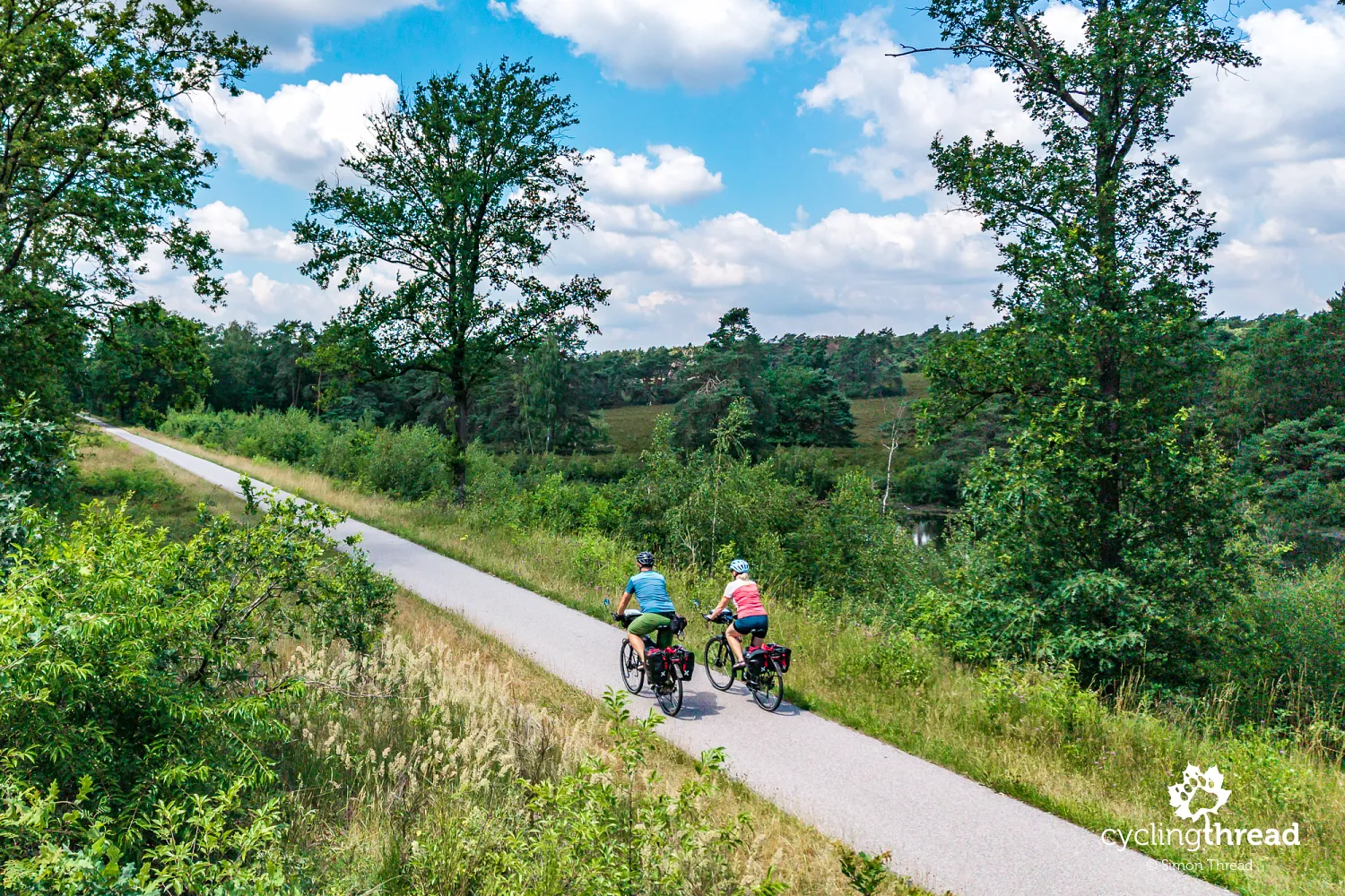 Cycling Kolenspoor - the railway cycle path