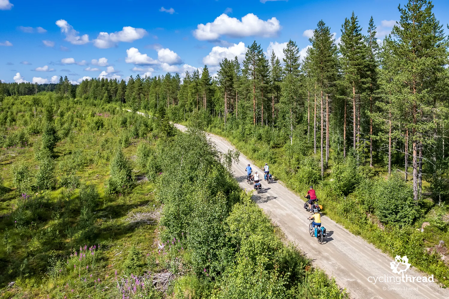 Cycling Lapland in Finland