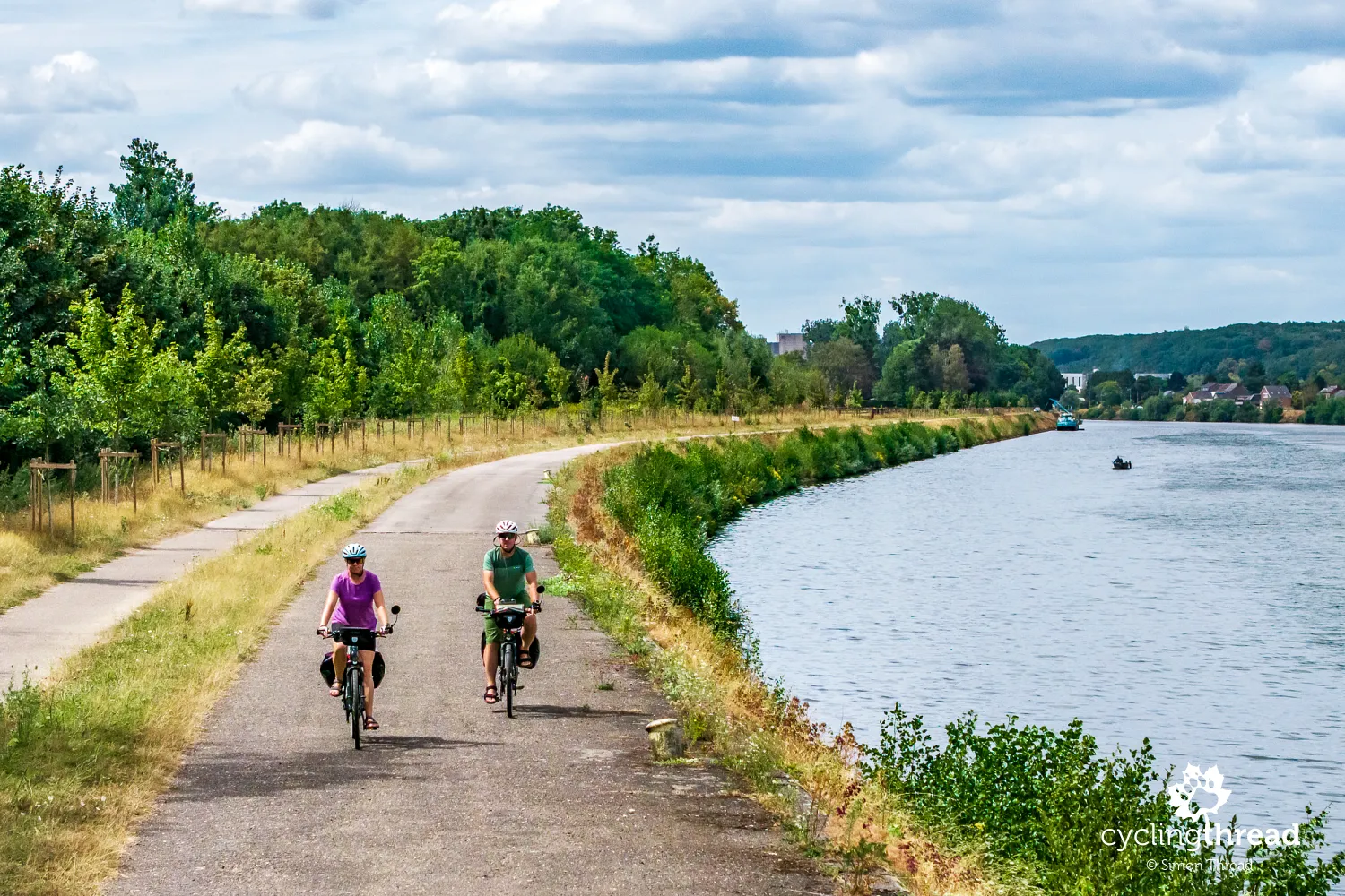 Cycling the Meuse Cycle Route in Belgium
