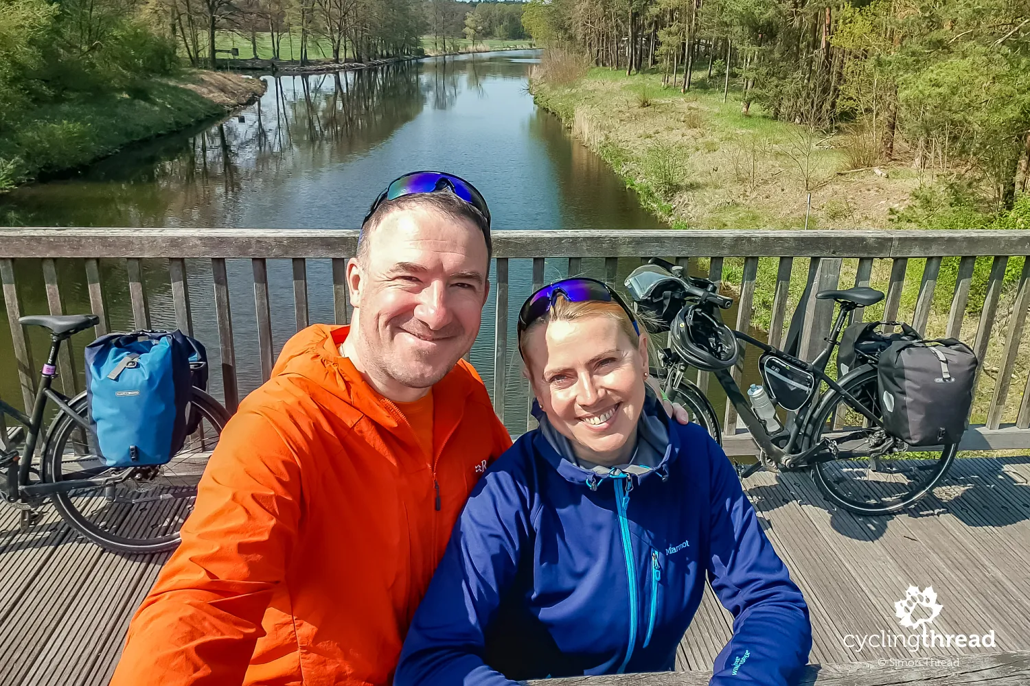 Cycling on the Oder-Spree-Tour