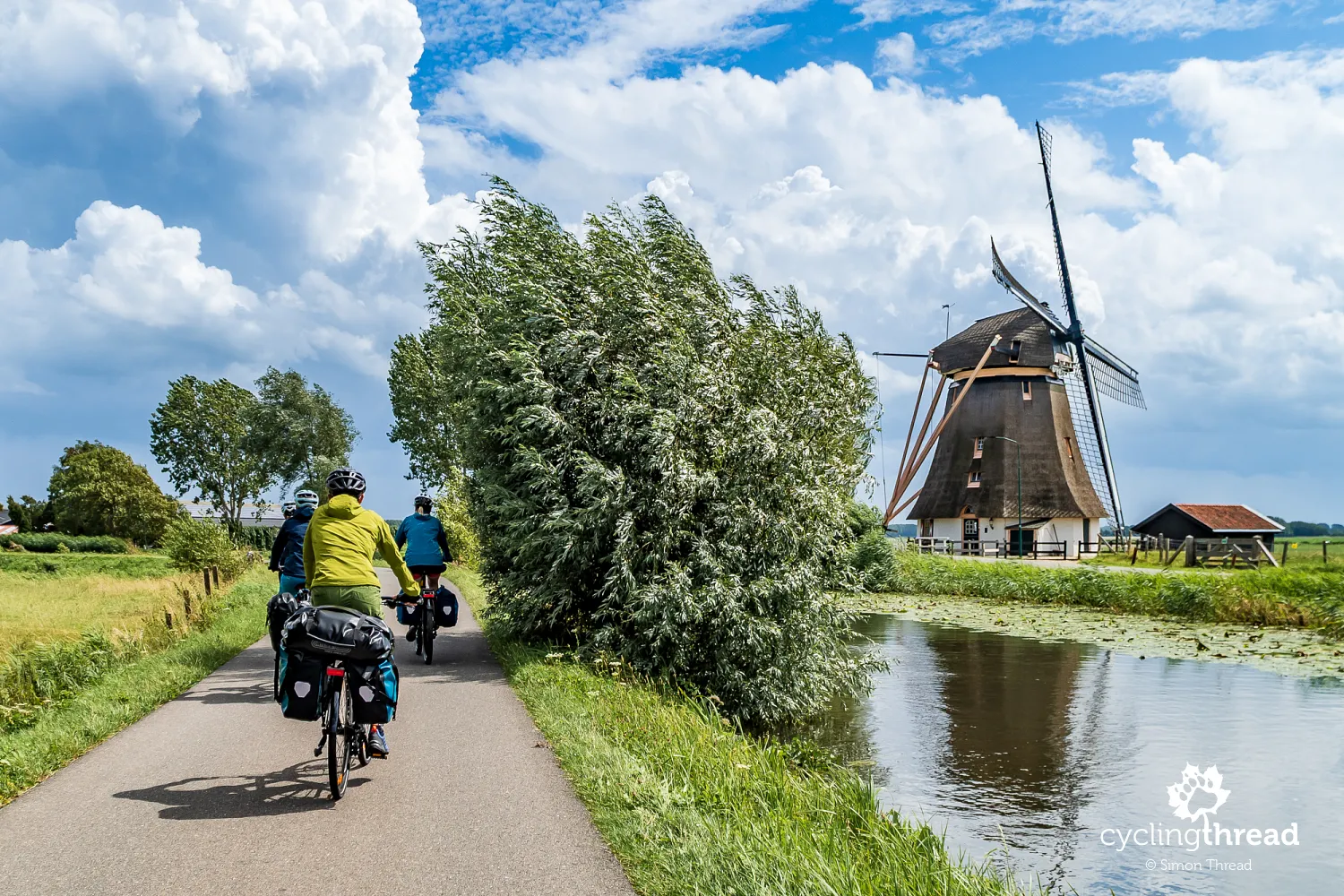 Cycling the Waterline Route in Holland