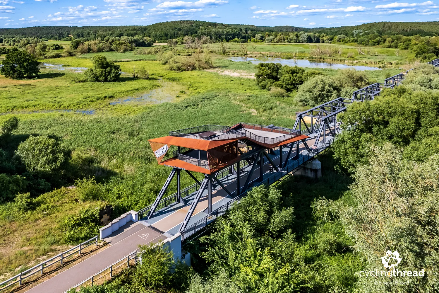 European Bridge Neurüdnitz-Siekierki over the Oder