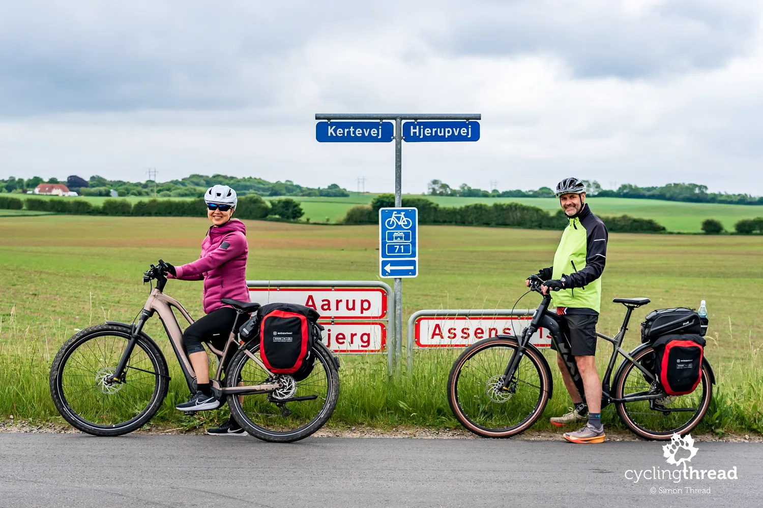 Excellent signposting of the Castle Route