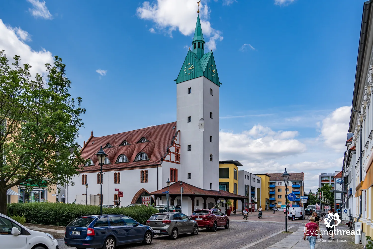 Finsterwalde, Brandenburg - historic town centre