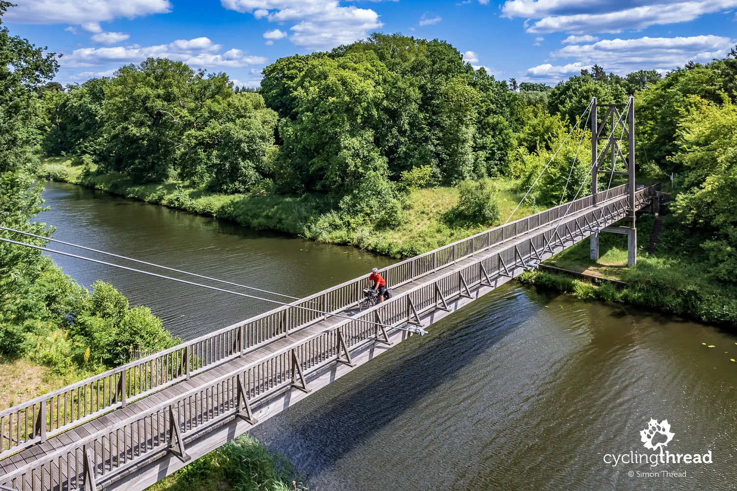 Fluthbrücke Bridge on the Tour Brandenburg route