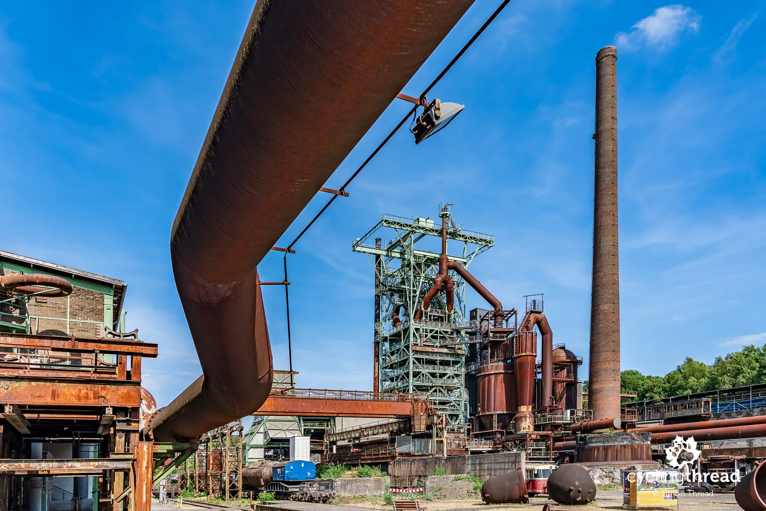 The former ironworks in Hattingen