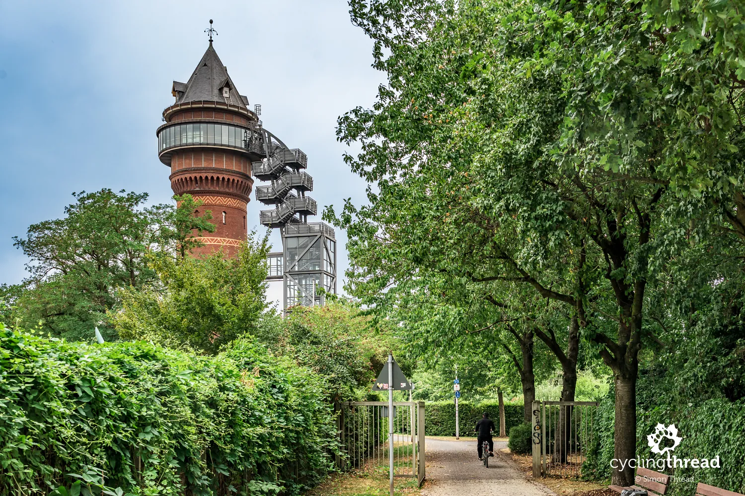 The former water tower - Aquarius Wassermuseum