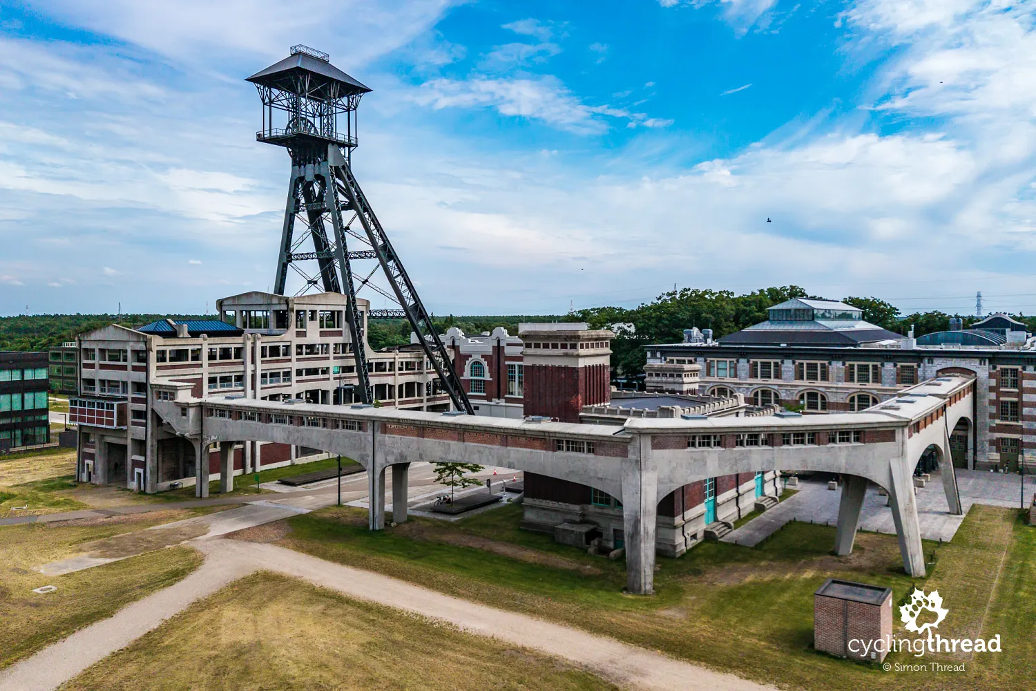The former Waterschei coal mine