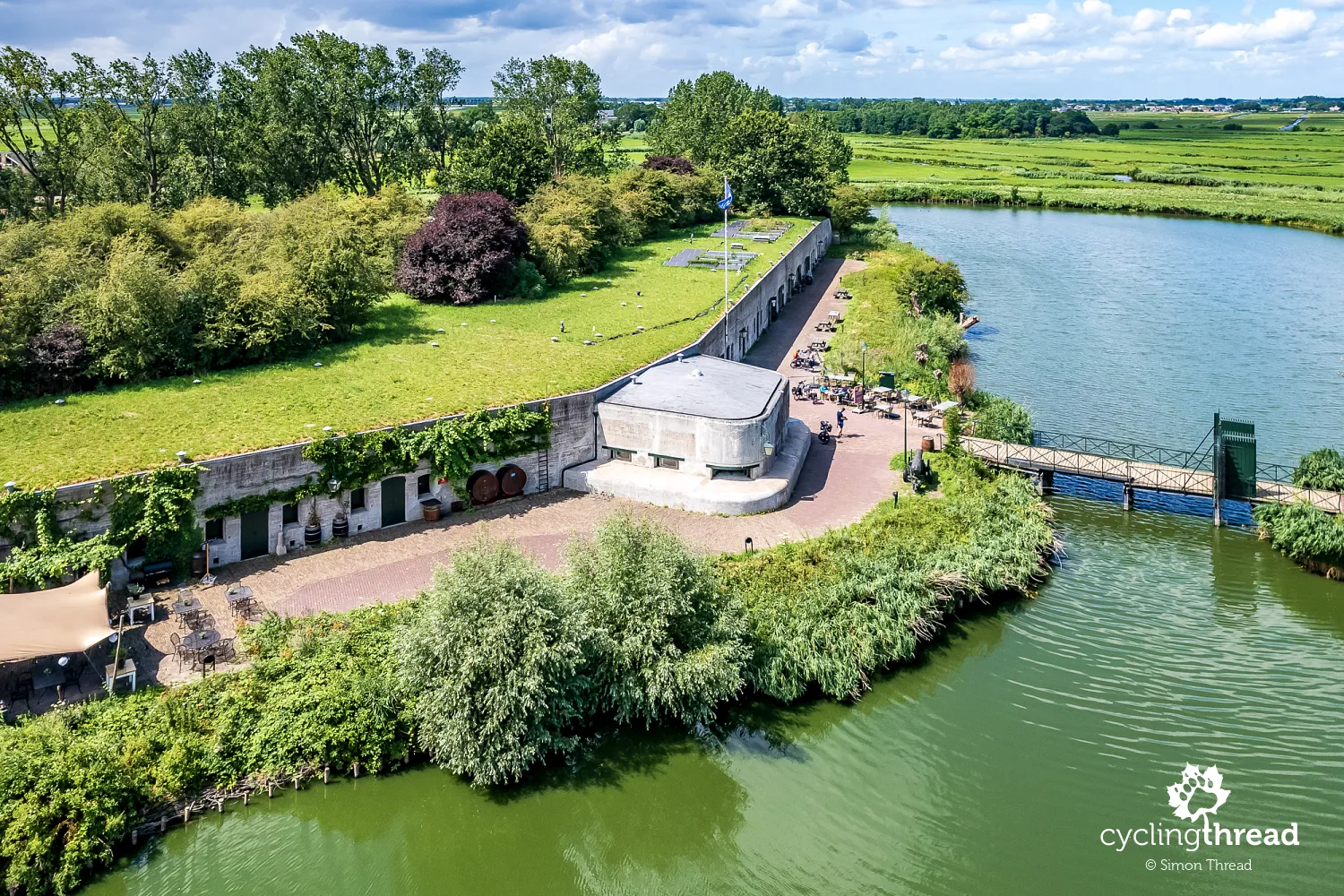 Fort aan de Drecht in the Netherlands