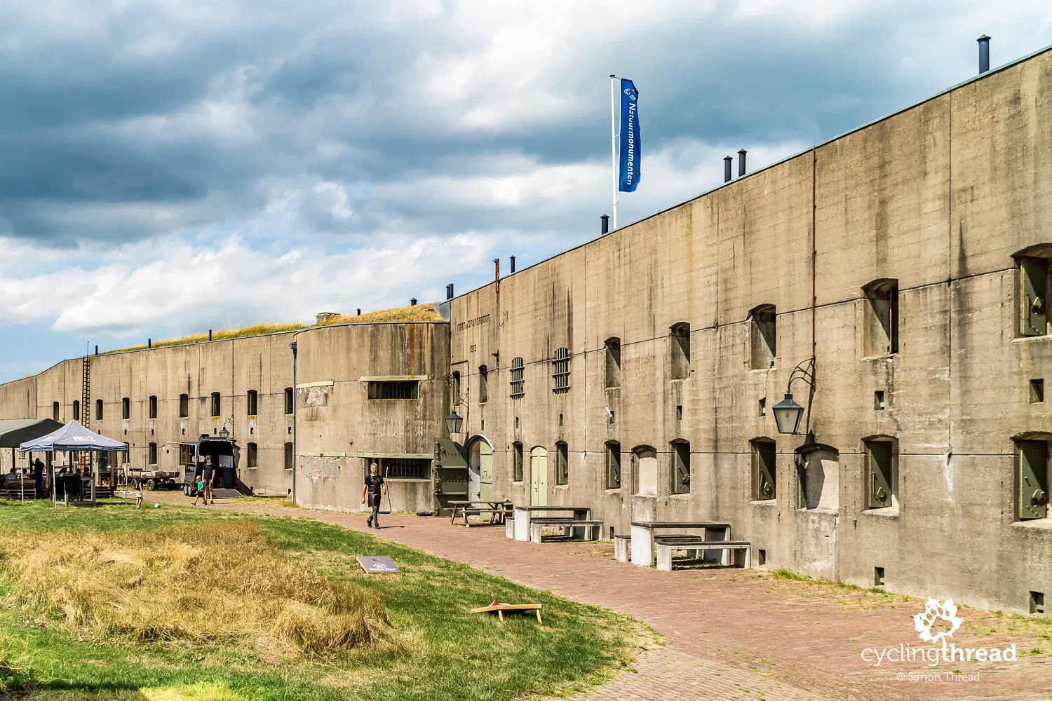 Fort bij Spijkerboor in the Netherlands