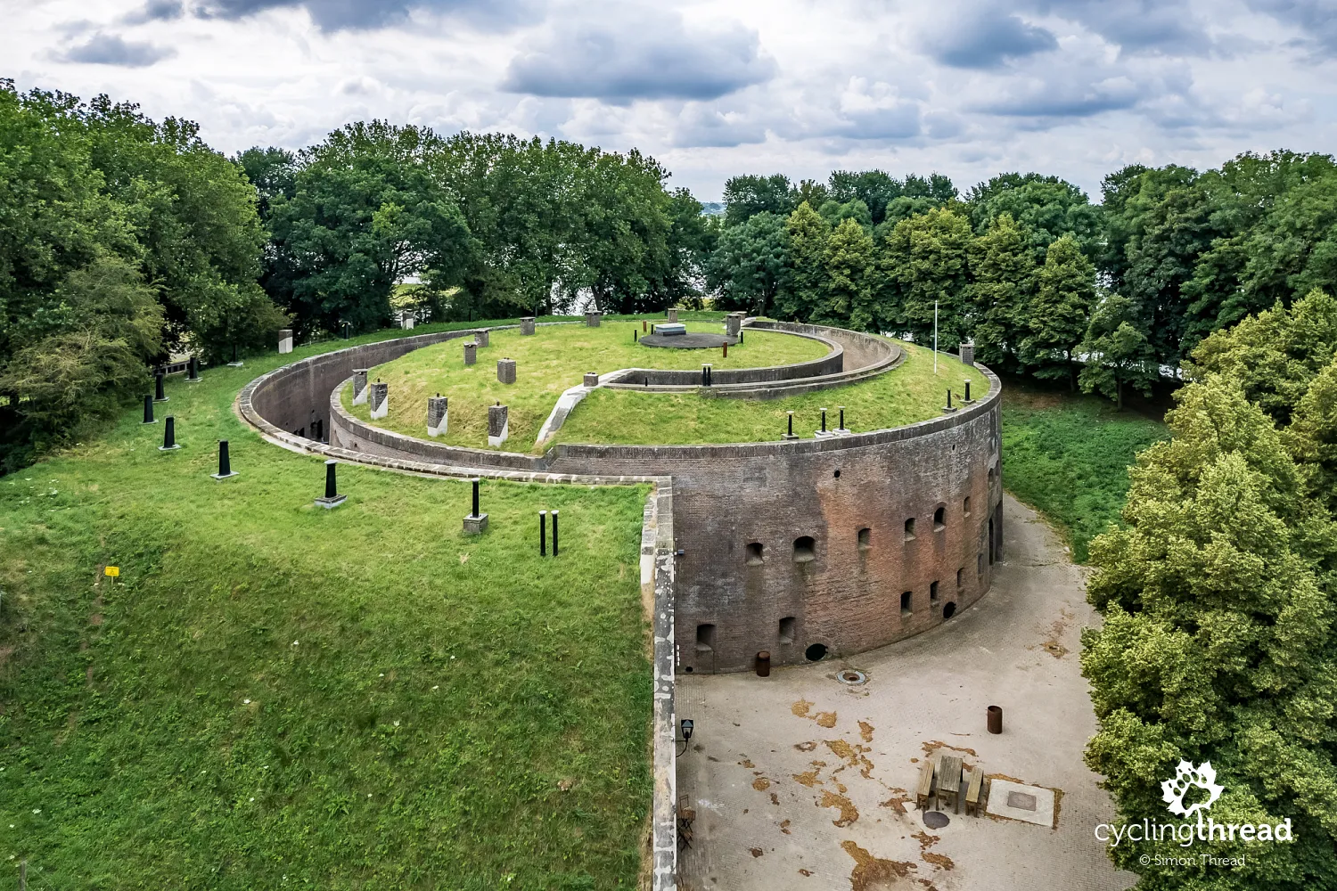Fort Honswijk near Houten, the Netherlands