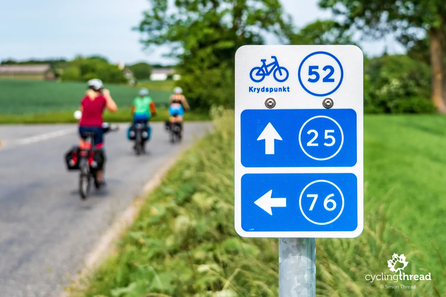 Funen's new cycle node network