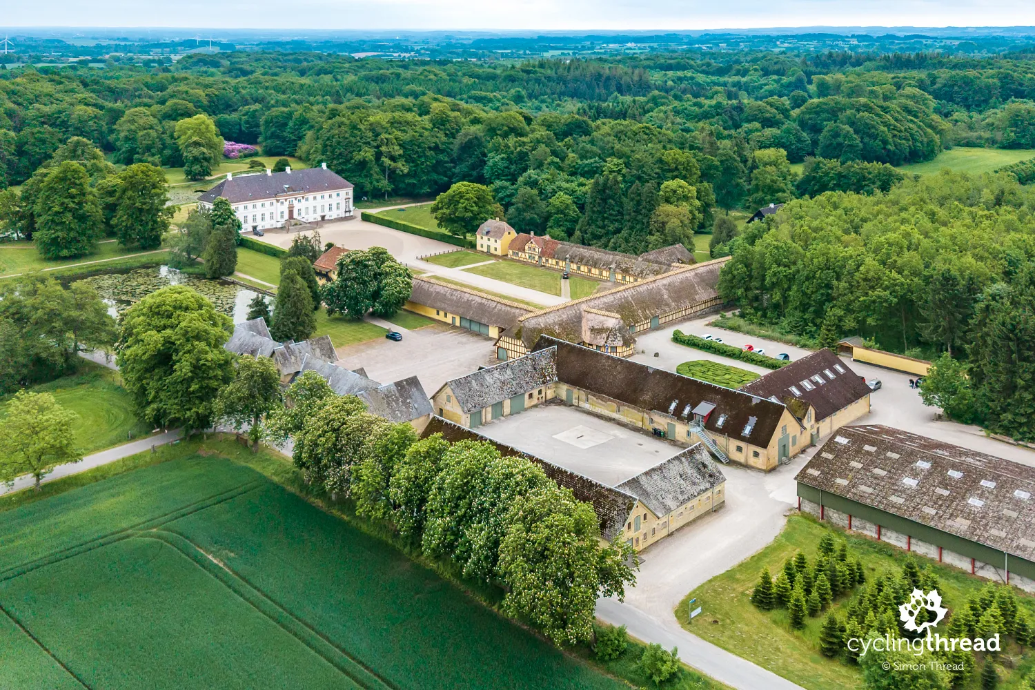 The grounds of Krengerup Estate