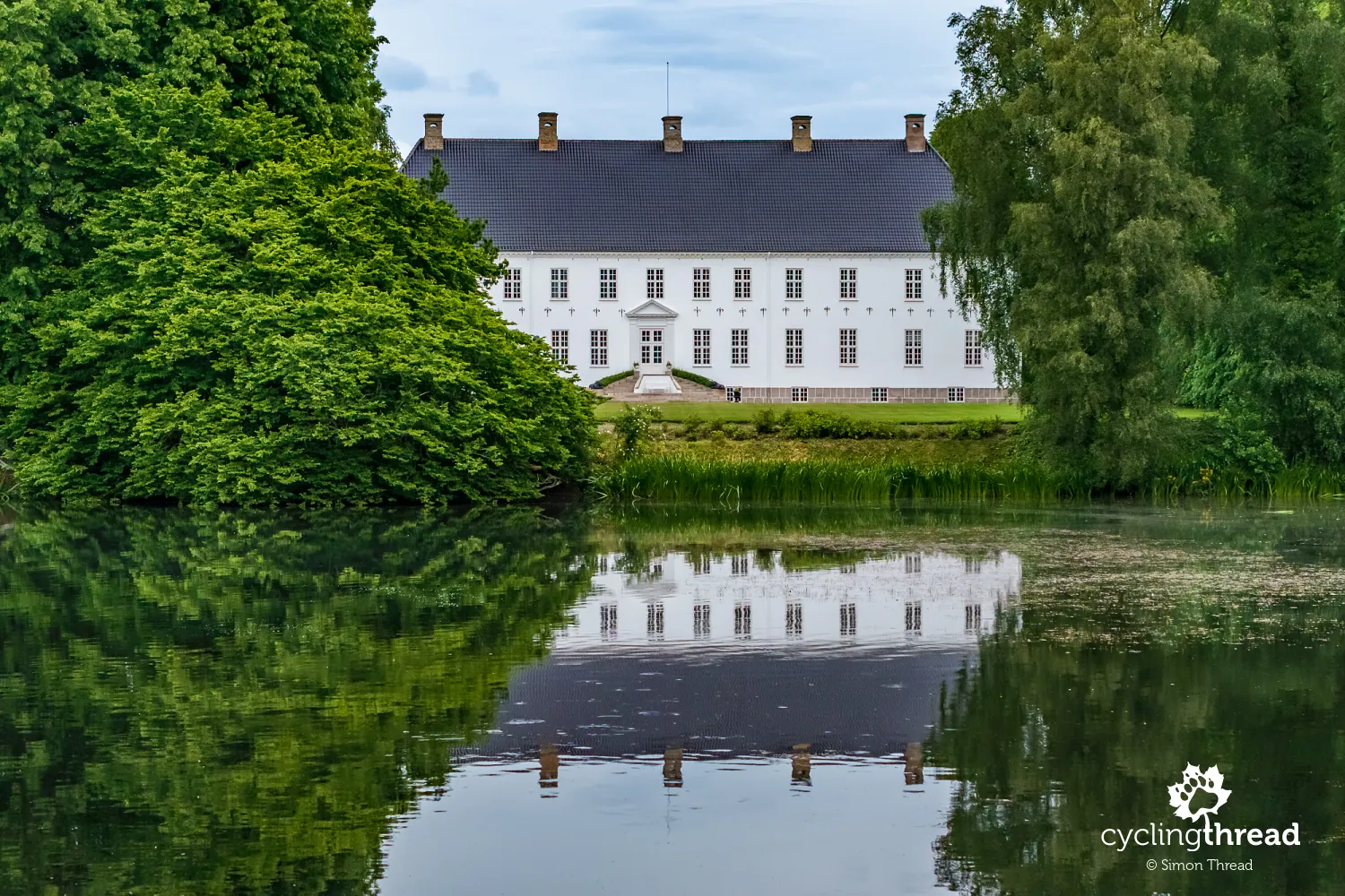 Historic Brahesborg manor on Funen