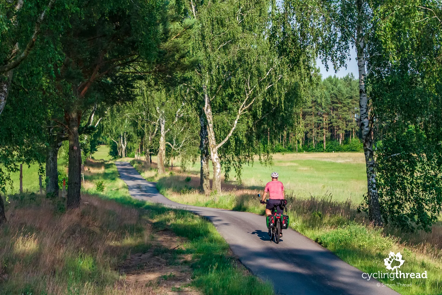 The Historic Town Centres cycle route in Brandenburg