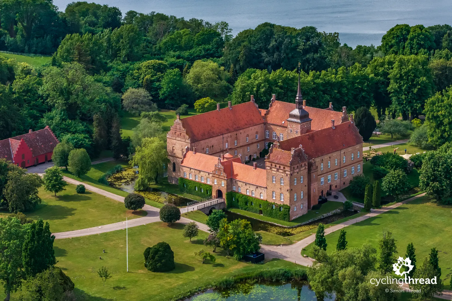 The Holckenhavn Palace near Nyborg