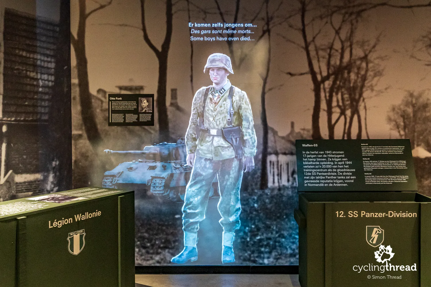 Holograms at the Liberation Garden exhibition