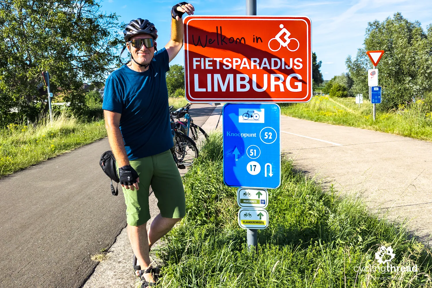 In the cycling paradise of Limburg