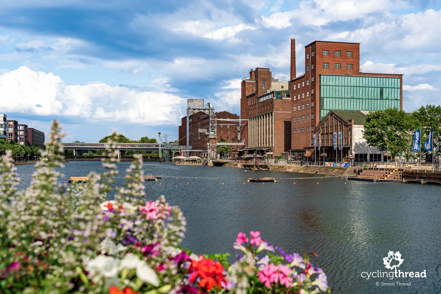 The Innenhafen in Duisburg