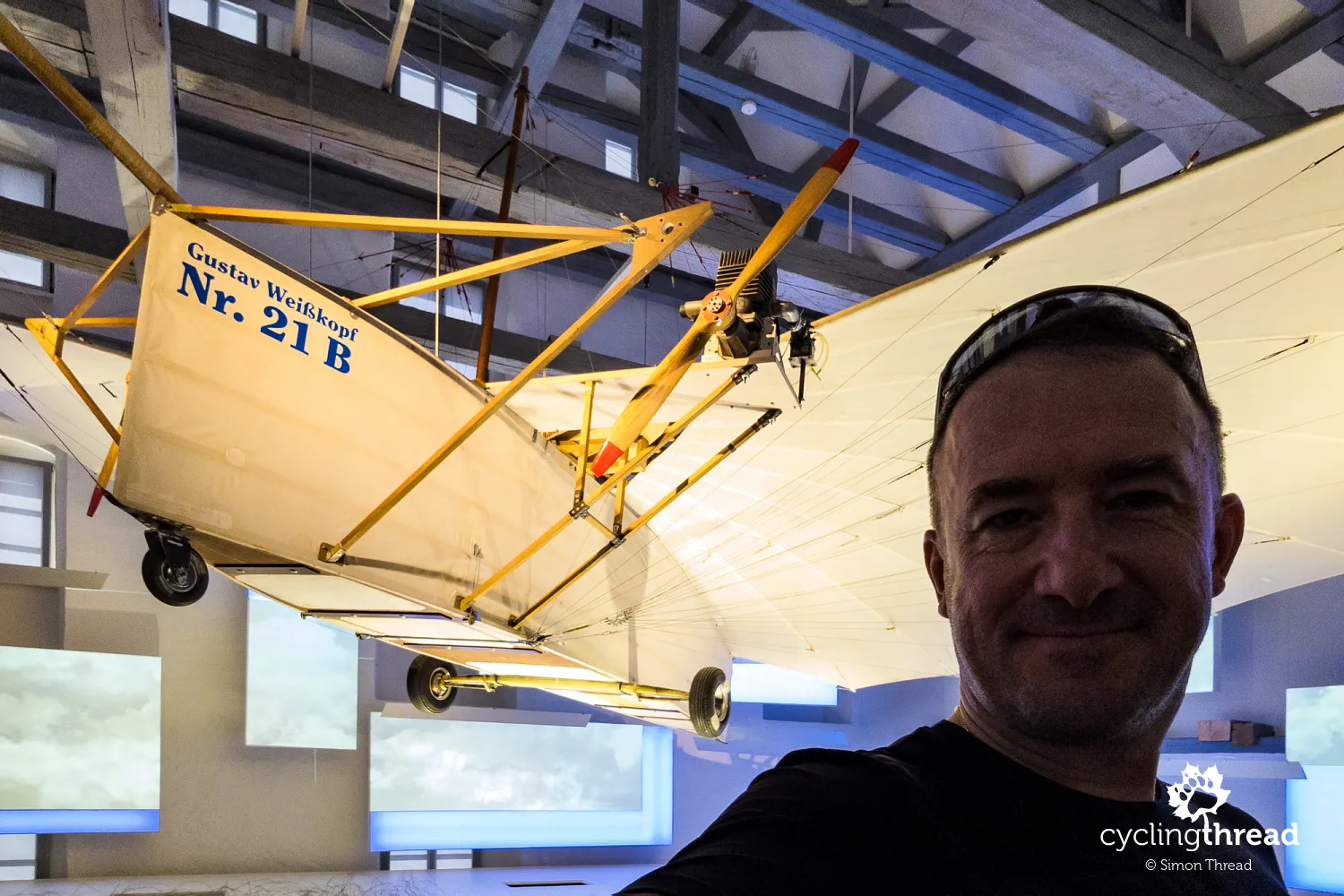 Inside the Aviation Pioneers Museum in Leutershausen