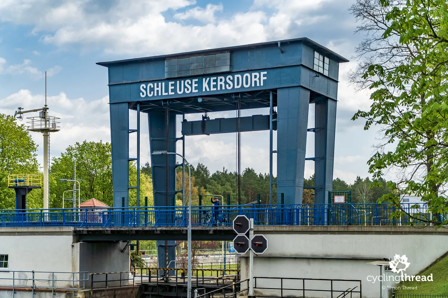 Kersdorf Lock on the Oder-Spree Canal